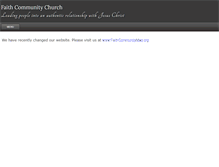 Tablet Screenshot of myfaithcommunity.org